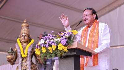 Ex-vice president Venkaiah Naidu calls for preservation of Telugu language