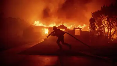 Los Angeles wildfires escalate to $57 billion disaster, threatening homes, health, and economy