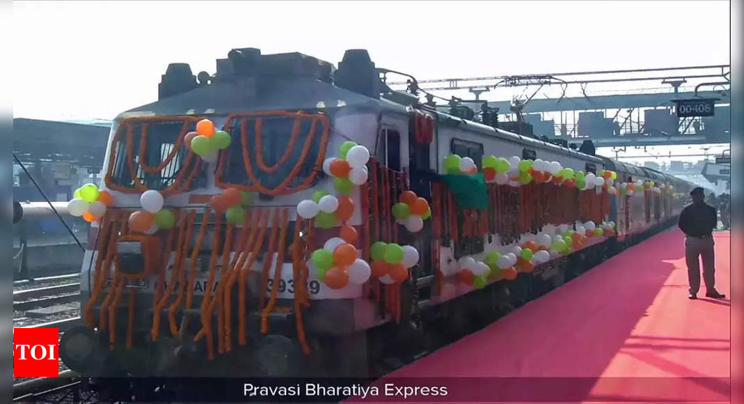 Pravasi Bharatiya Express: Exclusive tourist train for NRIs inaugurated