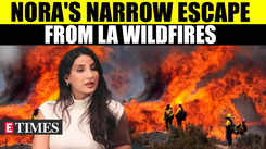 Nora Fatehi's Life-Threatening Encounter Amid LA Wildfires; Chaos & Heart-Stopping Moments