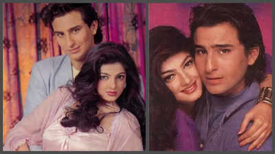 Saif Ali Khan and Mamta Kulkarni’s intimate photoshoot from the 90s goes viral |