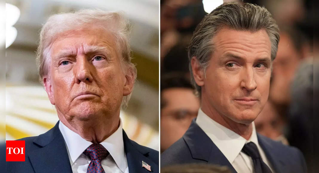 Trump’s bitter feud with California Governor Newsom: Is politics really more important than LA fire victims? – Times of India