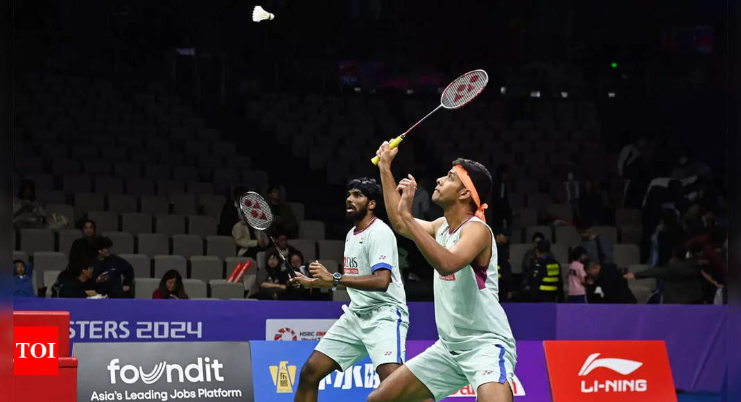 Satwiksairaj RankireddyChirag Shetty pair eases into Malaysia Open