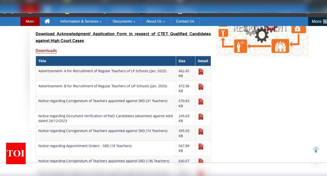 DEE Assam recruitment notice for 4,500 teacher vacancies released: Check details and official notice here 