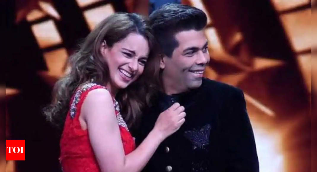 Kangana Ranaut says she wants to cast Karan Johar in her film when asked about working with him in future: 'I'll give him a very good role and it will not be saas-bahu ki chuglibaazi'