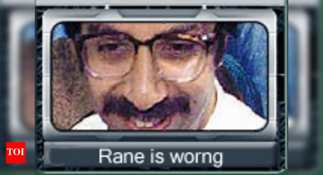 Rane criticized - Times of India