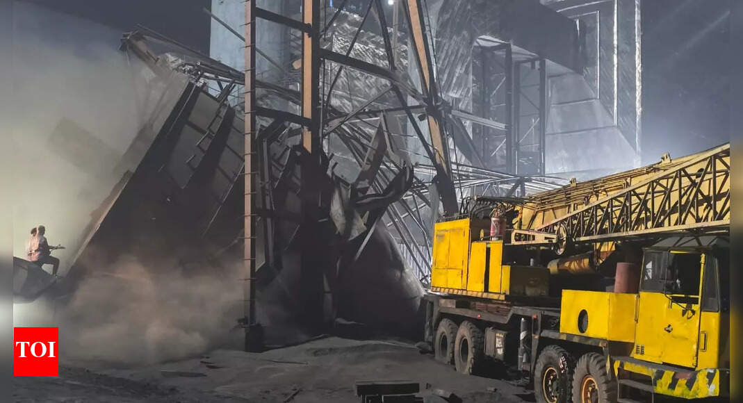 Worker dead, many feared trapped after silo collapses at Chhattisgarh plant | India News