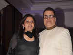 Ramesh Taurani with wife