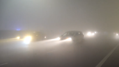 Delhi chokes again in 'severe' AQI, dense fog envelops city; over 100 flights, 26 trains delayed