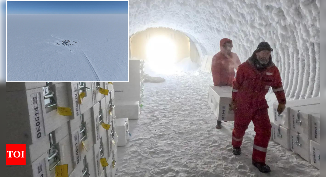 Historic: Scientists extract 1.2-million-year-old ice core in Antarctic – Times of India