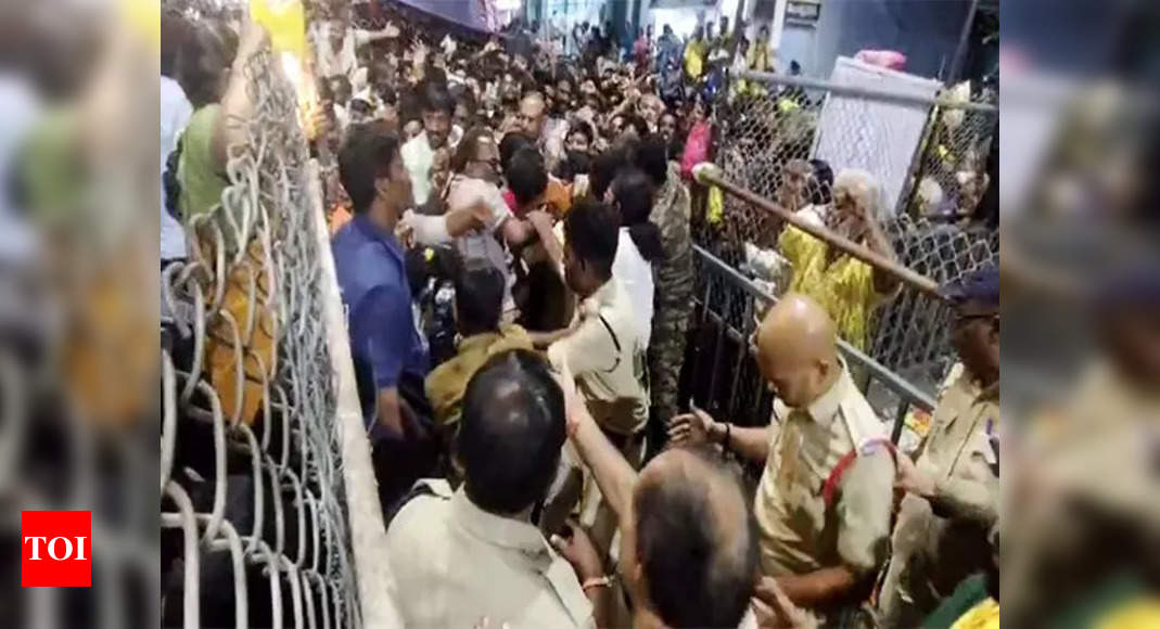 How Tirupati tragedy unfolded: Andhra Pradesh CM N Chandrababu Naidu acknowledges failure of crowd control