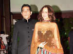 Amrita Arora with husband