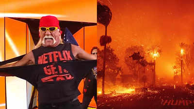 Hulk Hogan Fan Makes Bizarre Connection Between His RAW on Netflix Appearance and the California Wildfires