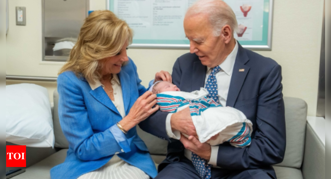 US President Joe Biden, grandfather to 7, becomes great-grandfather