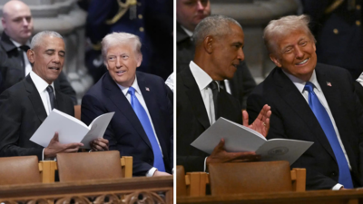  Trump on viral moment with Obama at Carter's funeral; secret talks decoded