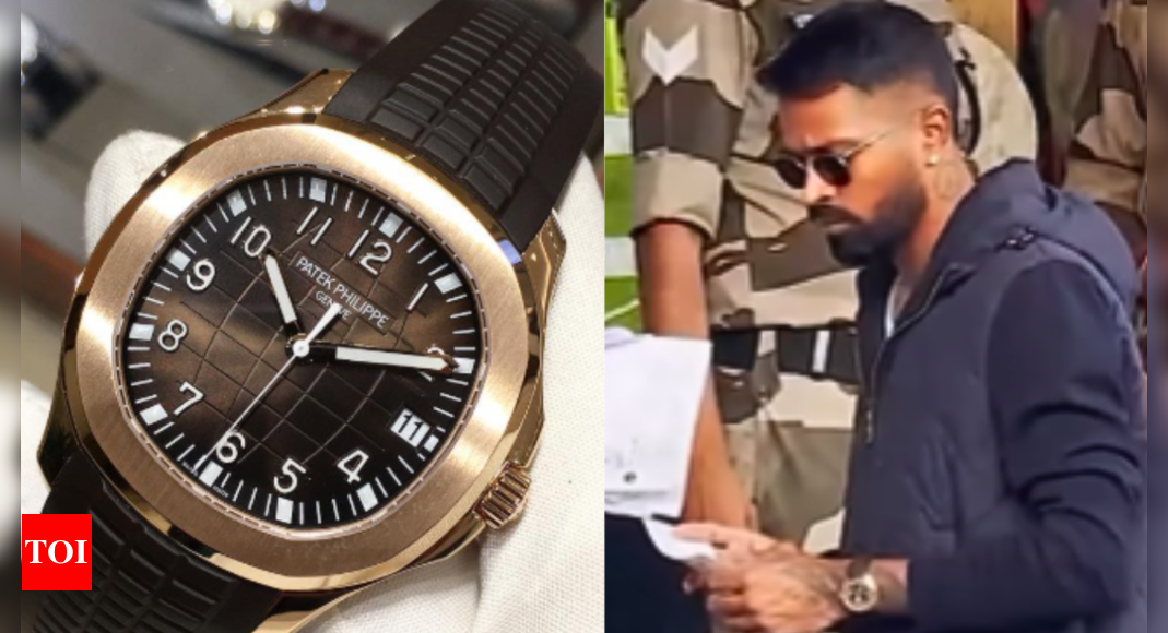 Luxury lover Hardik Pandya’s Patek Philippe watch costs a fortune