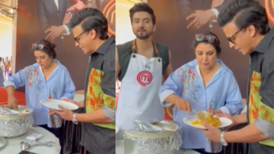 Celebrity MasterChefs: Farah Khan treats the cast with her famous Mutton Briyani; Abhijeet Sawant writes 'Ma’am’s biryani stole the show'