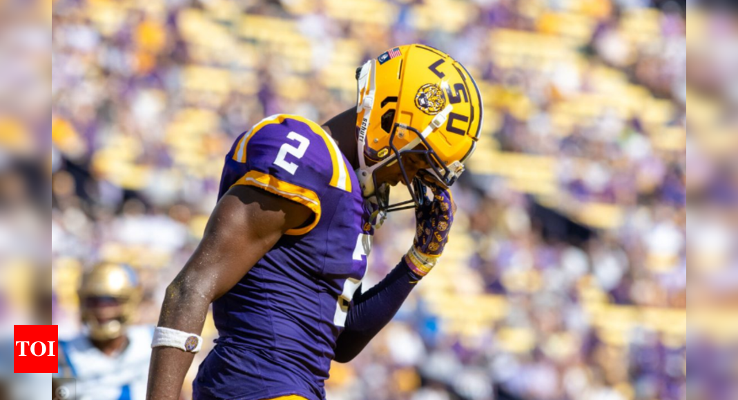 LSU WR Kyren Lacy Facing Serious Legal Charges After Negligent Homicide and Hit-and-Run Incident, Ahead of NFL Draft!