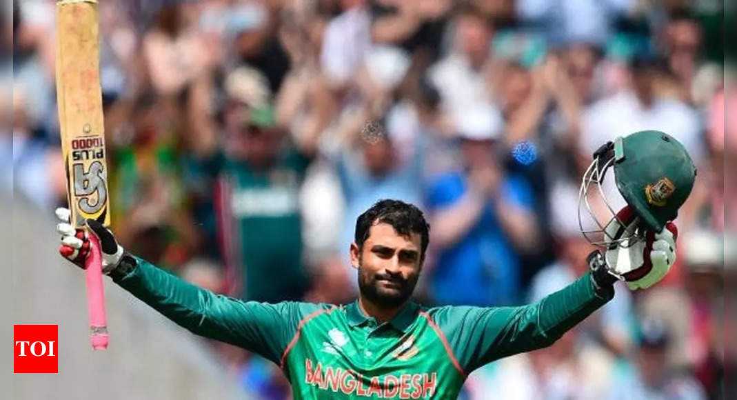 ‘My chapter is over’: Bangladesh veteran Tamim Iqbal retires from international cricket | Cricket News – Times of India