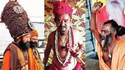 Before Maha Kumbh royal dip, unusual ascetics create ripples