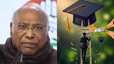 Congress chief Kharge criticises BJP-RSS over interference in higher education, claims 61% UGC budget cut