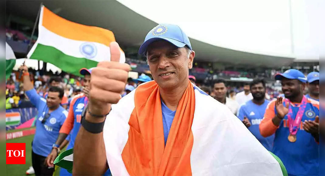 Rahul Dravid turns 52, wishes pour in for T20 World Cup-winning coach