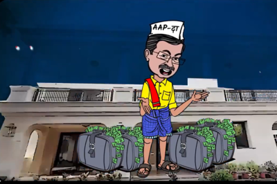 'Symbol of loot': BJP releases spoof video to target AAP on 'Sheesh Mahal'