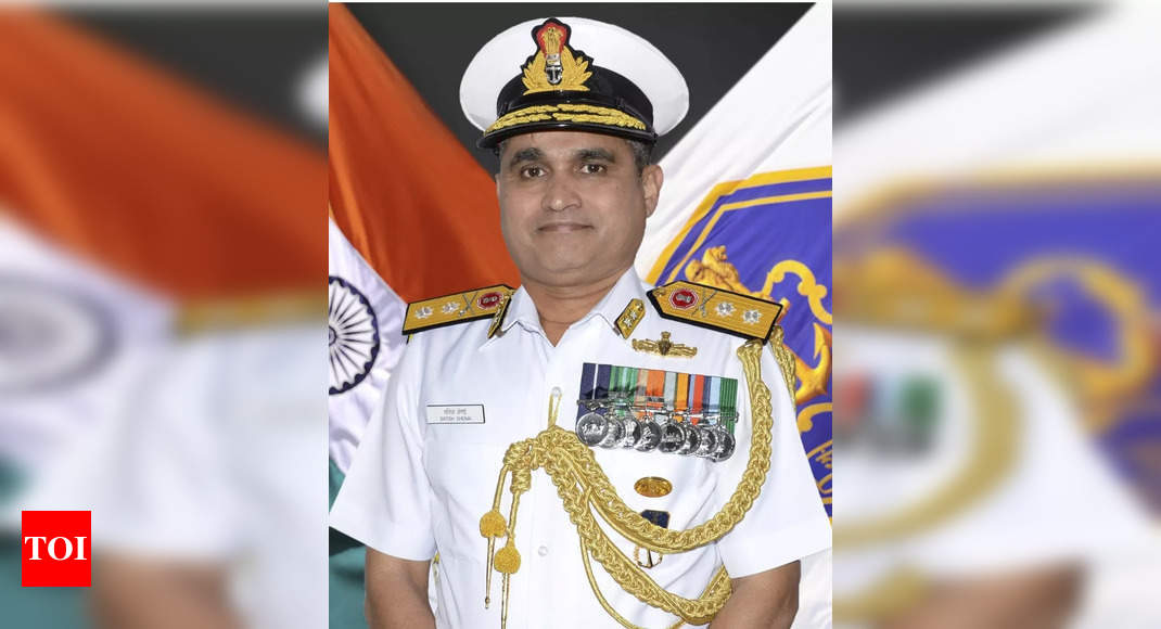 Pernem-born takes charge as naval flag officer for Tamil Nadu area