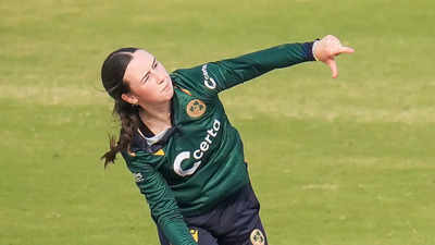 Ireland's Aimee Maguire reported for suspect bowling during India match