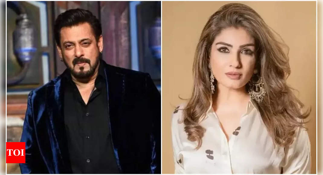 Salman Khan recalls playful on-set moments with Raveena Tandon while celebrating Rasha Thadani and Aman Devgan's debut