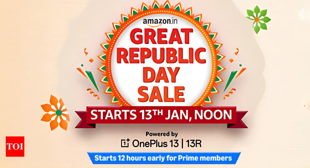 Amazon Great Republic Day Sale starts on January 13: Big discounts and early access for Prime Members