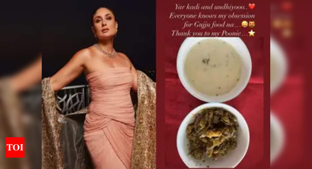 Kareena indulges in 'kadi, undhiyoo', says she's obsessed with 'Gujju' food