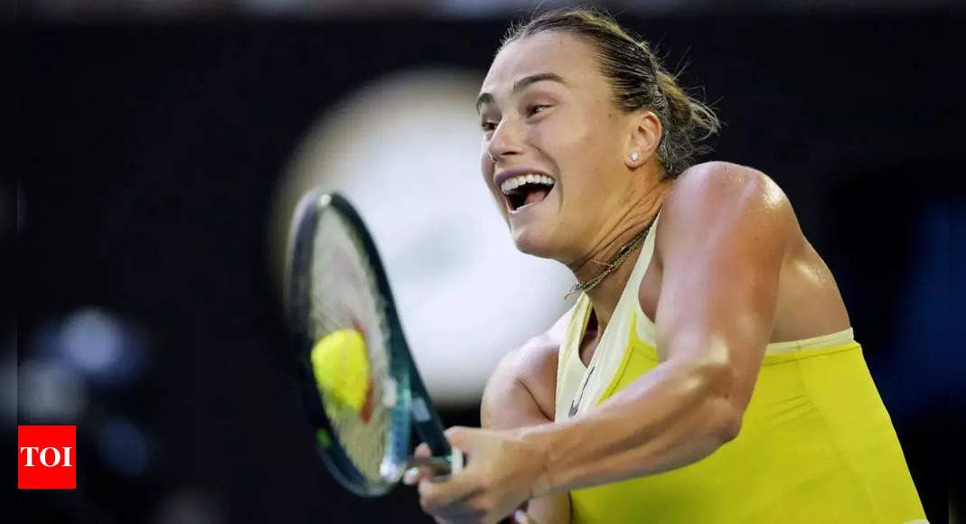 Australian Open: Reigning champion Aryna Sabalenka storms past Sloane Stephens in opening round