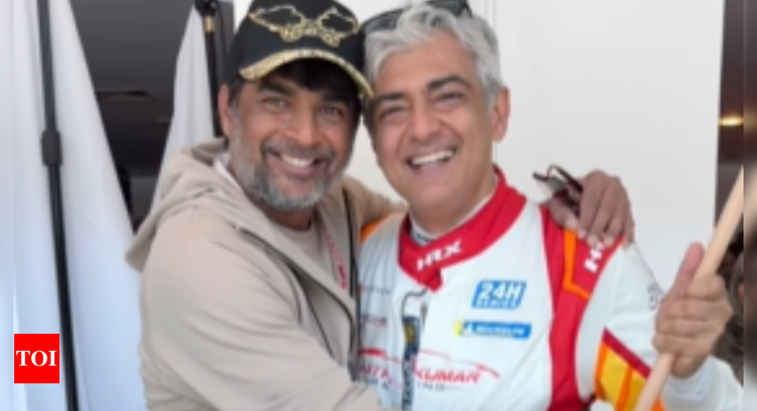 R Madhavan praises Ajith Kumar's spirit at Dubai 24H series: 'What a man, the one and only'