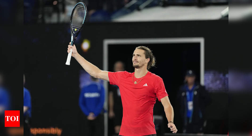 Second seed Alexander Zverev cruises into Australian Open second round