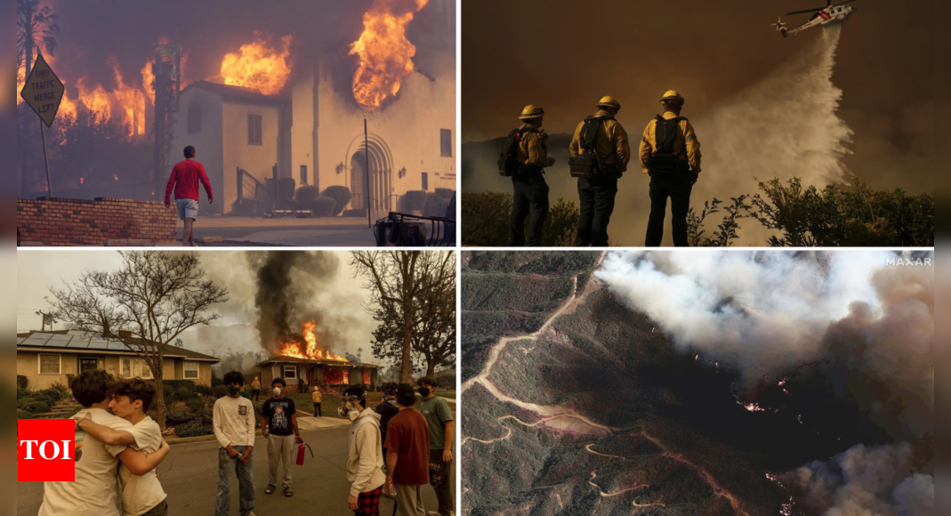 California wildfires: 16 lives lost, 1,50,000 displaced, over 5,300 homes gone