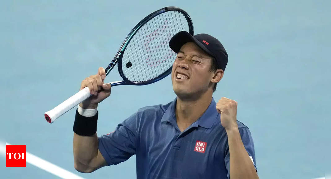 'It was really tough, I almost gave up,' says Kei Nishikori after winning five-set Melbourne epic