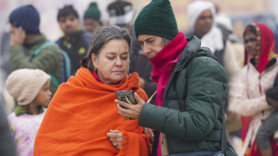 Sangam of faith & tech as QR codes show devotees the way