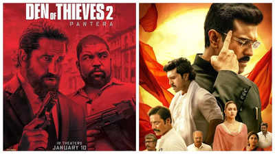 'Den of Thieves 2' leads US box office with $15.5 million haul; Ram Charan's 'Game Changer' debuts among top-10 highest earning films