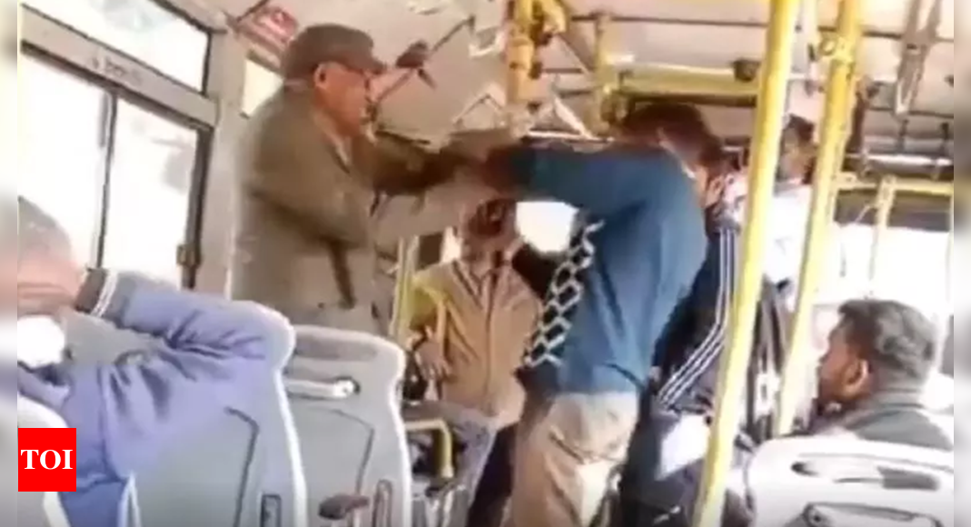 Retired IAS officer kicked, punched by bus conductor over tiff in Jaipur