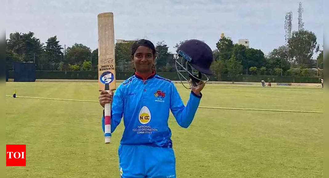 Mumbai's Ira Jadhav becomes first-ever triple-centurion in BCCI Women's U-19 tournament