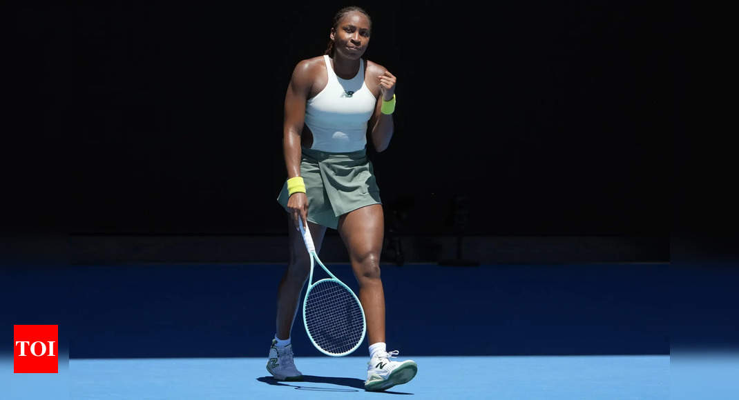 Australian Open 2025: Coco Gauff begins with a straight-sets win over Sofia Kenin; dedicates it to Los Angeles firefighters – Occasions of India