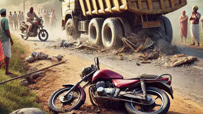 Another sarpanch killed in Beed after dumper truck hits his bike