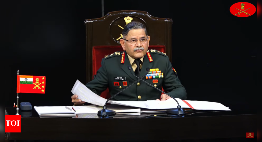 '80% of terrorists active in J&K are from Pakistan': Army chief Upendra Dwivedi