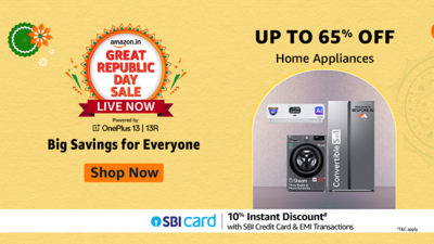 Amazon Great Republic Day Sale: Top Deals On TVs, Washing Machines, Refrigerators & More