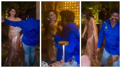 Balakrishna's dance with Urvashi Rautela at 'Daaku Maharaaj' bash sparks criticism; fans say actress looks UNCOMFORTABLE - WATCH