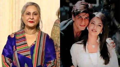 When Jaya Bachchan said that she felt like slapping Shah Rukh Khan, just like her son for his behaviour towards Aishwarya Ra: I have a weakness