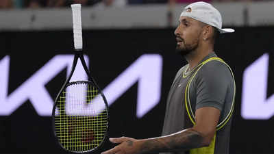 Nick Kyrgios' Australian Open return ends in first round