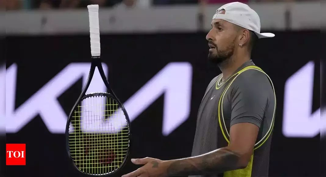 Nick Kyrgios' Australian Open return ends in first round