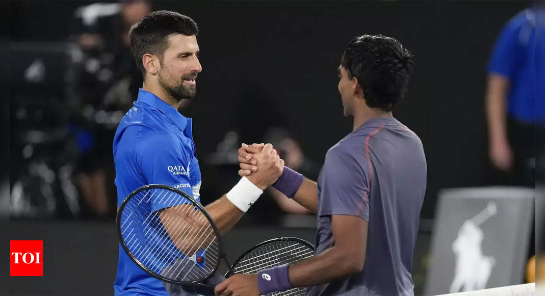 Australian Open: Novak Djokovic lauds 'complete player' Nishesh Basavareddy after surviving first round scare